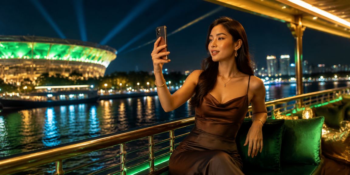 Người chơi card game bên dòng sông Mekong với cà phê Việt Nam