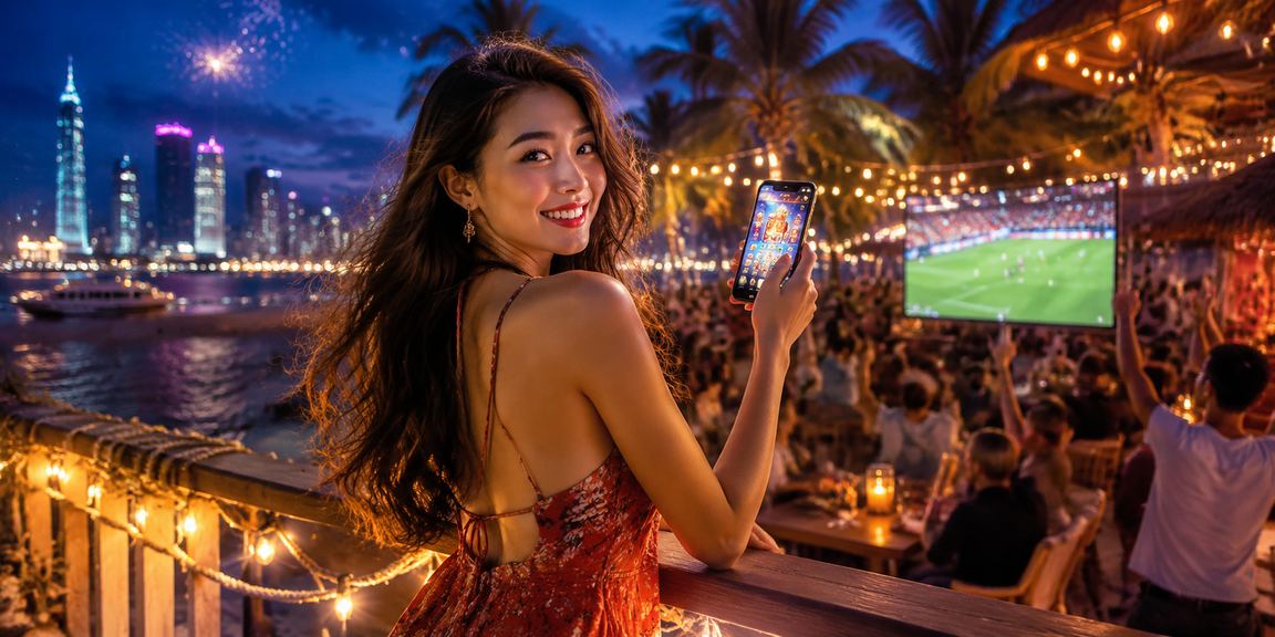 Người chơi xem thông tin điều kiện ưu đãi trên điện thoại tại Việt Nam