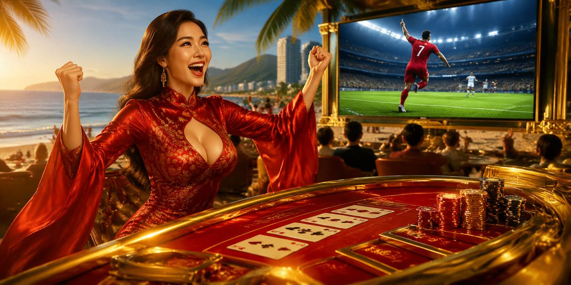 Người phụ nữ mặc áo dài chơi Baccarat tại sòng bài Vũng Tàu